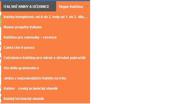 Italské učebnice (recenze), viz. horní meny. Recenze na italské knížky přibívají frekvencí 1,5/týden. Jakmile budete mít zakoupenou učebnici, ozvěte se mi na Skypu. Mé skype jméno je gustav.vigato. Učitel italštiny. 