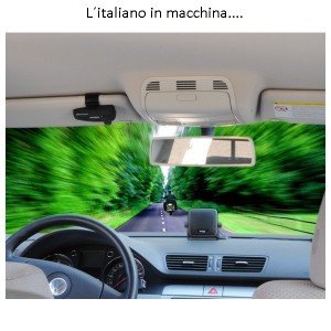 Italština v autě